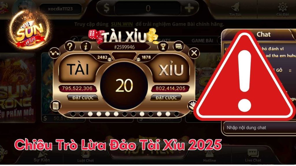 Chiêu Trò Lừa Đảo Tài Xỉu 2025