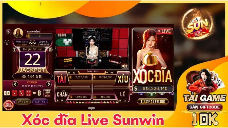 Xóc đĩa live Sunwin - Hướng dẫn các bước đặt cược
