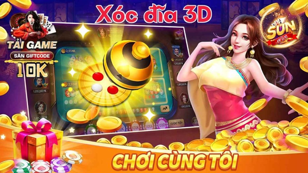 Xóc đĩa 3D tại Sunwin là gì?