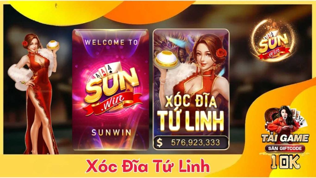 Xóc đĩa tứ linh 2025 - Chơi vui, kiếm tiền thật tại Sunwin
